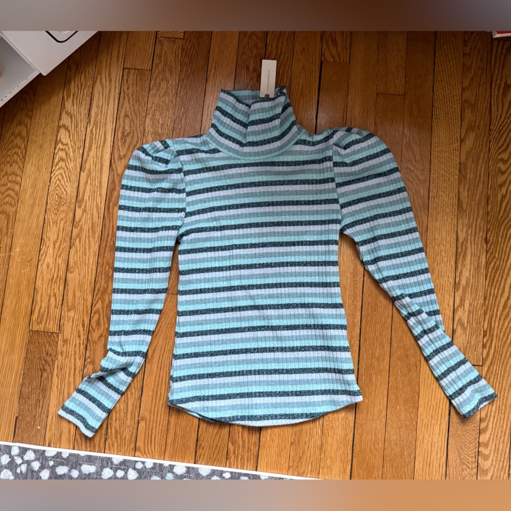 Anthropologie Maeve Striped Turtleneck - Size Small - NWT